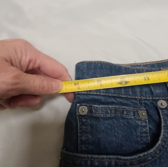 Madewell Blue Straight Leg Jeans - Picture 10 of 12